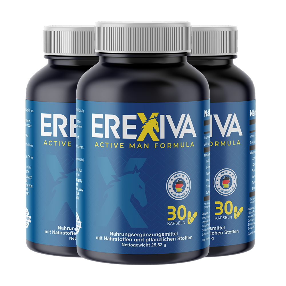 Gélules Erexiva – soutien sans ordonnance pour la puissance et le désir